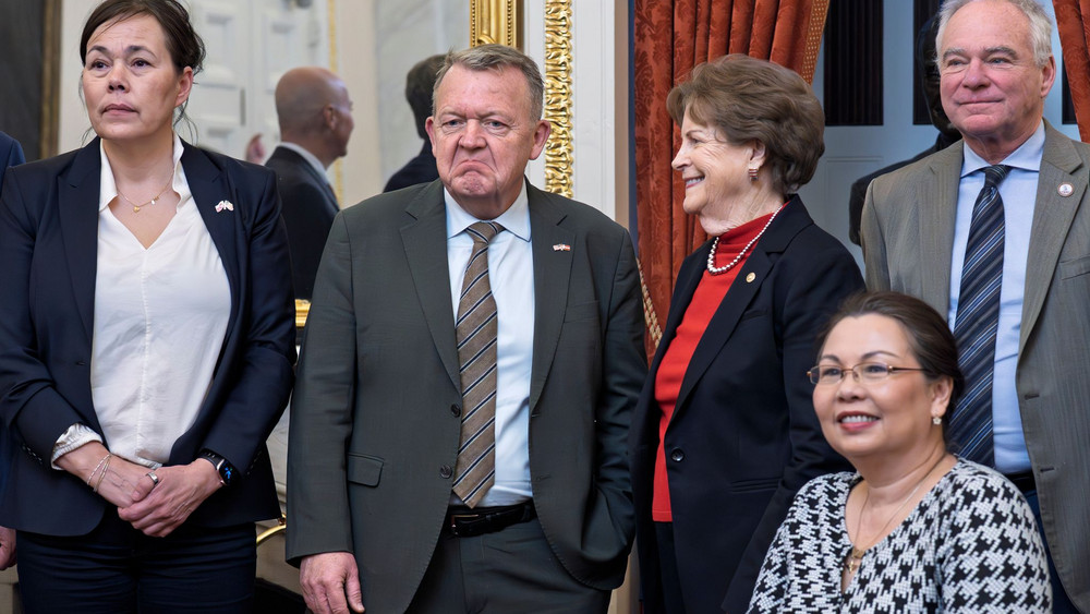 Außenminister von Grönland und Dänemark in Washington