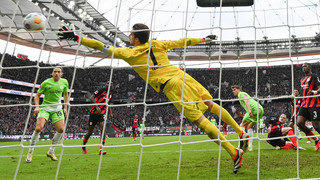 Später Ausgleich bringt Eintracht einen Punkt gegen Wolfsburg
