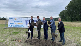 Baustart von Solarpark in Lampertheim: Ökostrom für tausende Haushalte