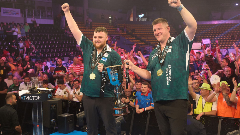Finale der Darts Team WM