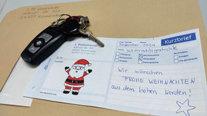 Marke von verstorbenem Hund bringt Frauchen Schlüssel zurück