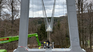 Skywalk Willingen schon fast fertig - im Sommer die Eröffnung