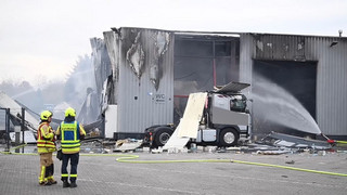 Explosion an Gas-Transporter: Zwei Menschen lebensgefährlich verletzt