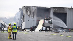 Explosion an Gas-Transporter: Zwei Menschen lebensgefährlich verletzt