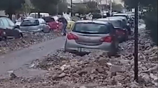 Überschwemmungen in Griechenland - Zwei Menschen sterben