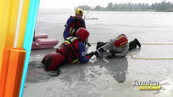 Was tun, wenn jemand ins Eis einbricht?