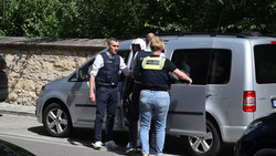 Hier wird der mutmaßliche Täter von Regensburg dem Haftrichter vorgeführt