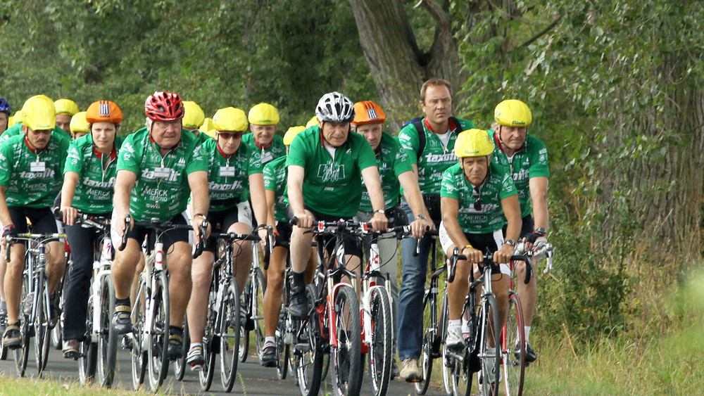 Vom 7. bis 9. August findet die 42. Tour der Hoffnung statt. Auch wieder mit prominenten Gesichtern, wie hier 2009 mit dem damaligen Bundespräsident Horst Köhler. (Archivbild)
