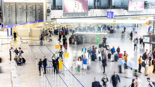 Frankfurter Flughafen 2023 noch deutlich unter Vor-Corona-Niveau