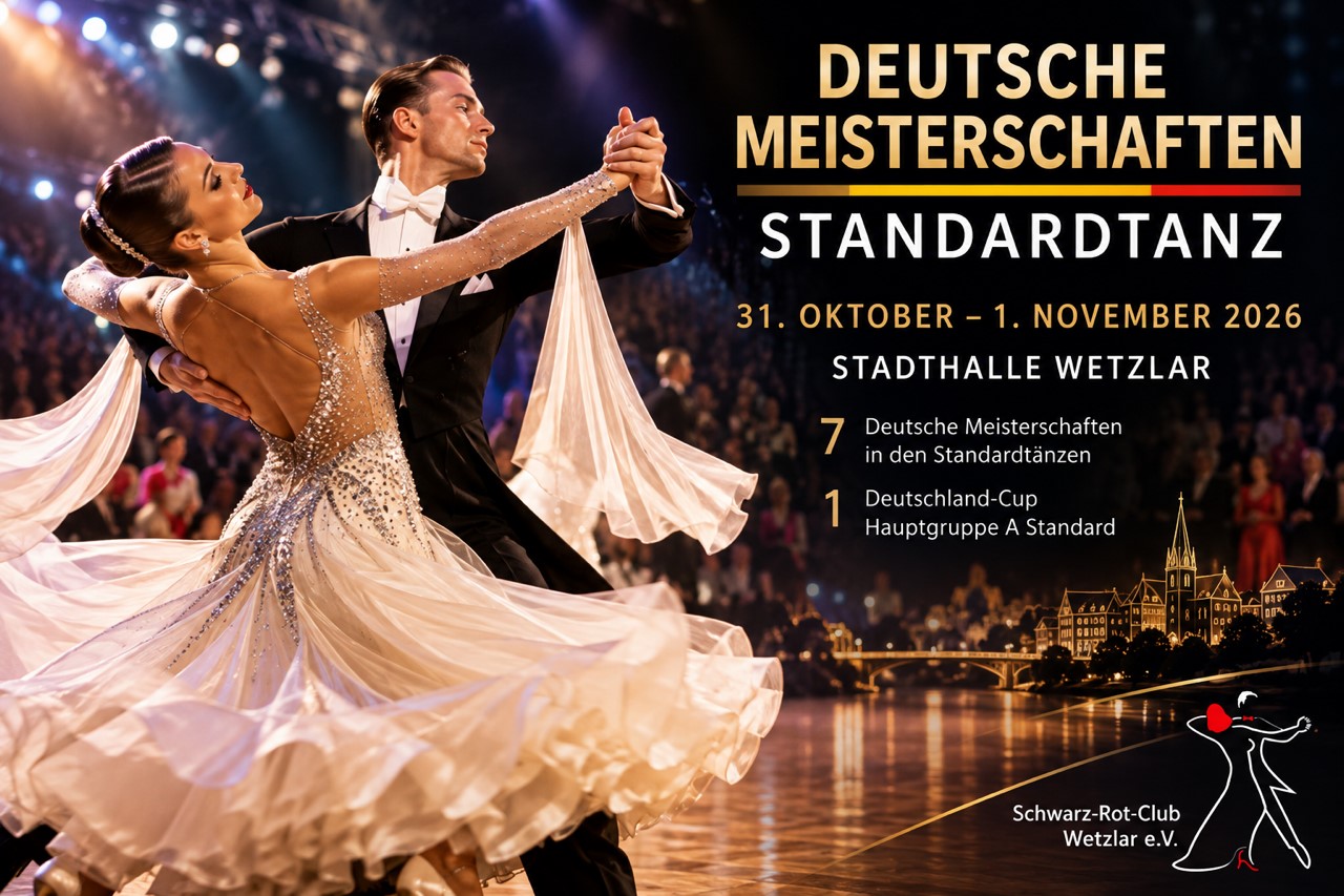 Deutsche Meisterschaften im Standardtanz 2026 in Wetzlar