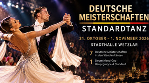 Deutsche Meisterschaften im Standardtanz 2026 in Wetzlar