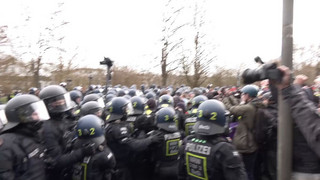 Anti-AfD-Demos in Gießen: Mehrere Strafanzeigen gegen Polizeibeamte