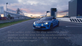 Die neue Alpine A110 R - Mehr Abtrieb durch modifizierten Heckflügel