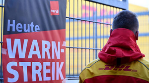Wegen Post-Warnstreiks: Millionen Sendungen bleiben liegen