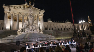 Wien: Protest gegen Ehrung von Ex-NSDAP-Mitglied Dinghofer im Parlament