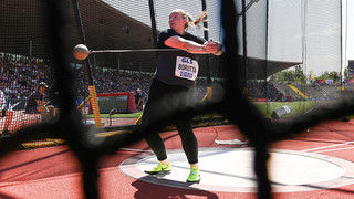Leichtathletik-DM in Kassel: Frankfurter Hammerwerferin Borutta siegt