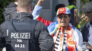 Alles friedlich geblieben beim Eritrea-Festival in Hofheim