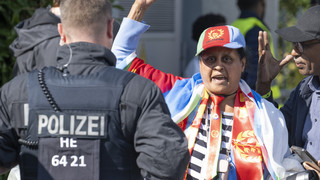 Alles friedlich geblieben beim Eritrea-Festival in Hofheim