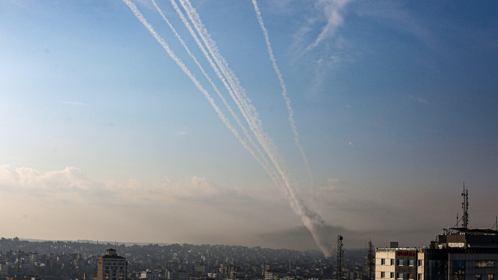 Raketenalarm nach Großangriff der Hamas
