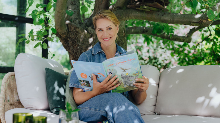 Judith Rakers lieber im Garten statt bei der Tagesschau
