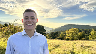 Erst Rewe, jetzt Landtag: Sascha Meier ist der jüngste Abgeordnete