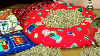 Kirschkernkissen selber machen: Wohlige Wärme selbstgenäht