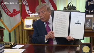 «Lake America»: Warum Trump einen Grenzsee umbenennt