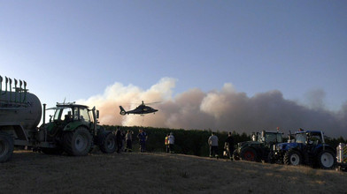 Waldbrand in NRW: 1800 Menschen evakuiert