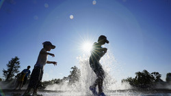 Bad Nauheim: Wasserspielplatz