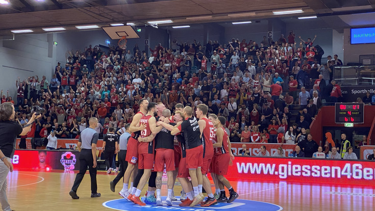 Gießen 46ers: 2:0-Playoff-Führung gegen Favorit Crailsheim