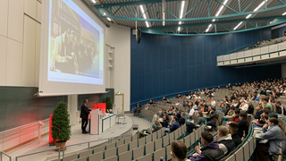 Erstsemester-Begrüßung an der Gutenberg-Uni in Mainz