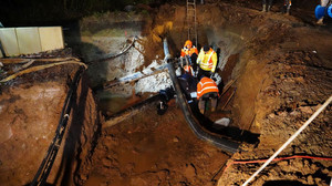 Tausende Anwohner in Wellerode stundenlang ohne Trinkwasser