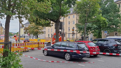 Große Rauchwolke in Gießen: LKW brennt nach Explosion