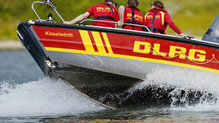 Schwimmer im letzten Moment aus dem Rhein bei Walluf gerettet