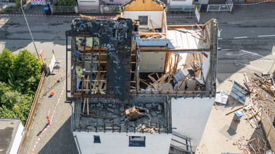 Spendenaktion für betroffene Familie nach Tornado in Solms