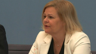 Faeser zu Mannheim: Wir haben die Islamisten im Visier