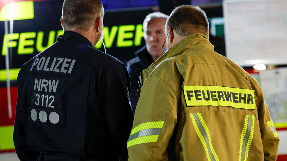 Waldbrand im Hohen Venn