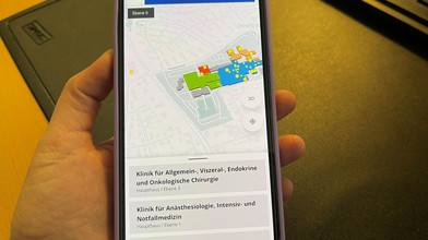 Klinikum Fulda hat jetzt eine Navi-App