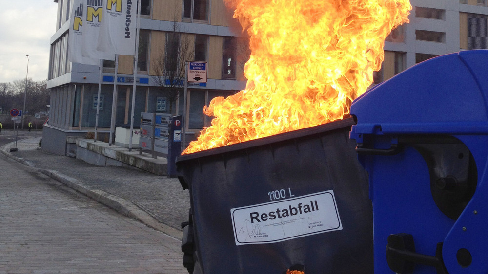 Mülltonnen Brand