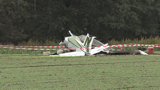 Rheinland: Drei Tote bei Absturz von Kleinflugzeug