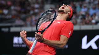 Tennis: Alexander Zverev bei Australian Open im Viertelfinale