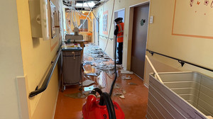 Brand in Altenheim in Bad Homburg: Vier Verletzte