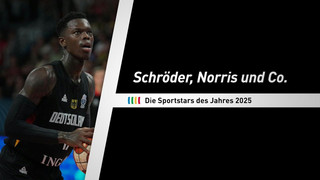 Schröder, Norris und Co.: Die Sportstars des Jahres 2025