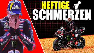 Marco Bezzecchi leidet nach MotoGP-Crash: Wie ein Akkordeon!