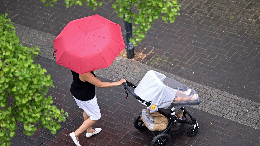 Regenwetter im Rhein-Main-Gebiet