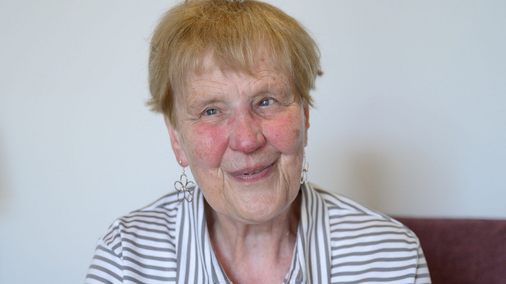 Blinde Patientin Renate S.