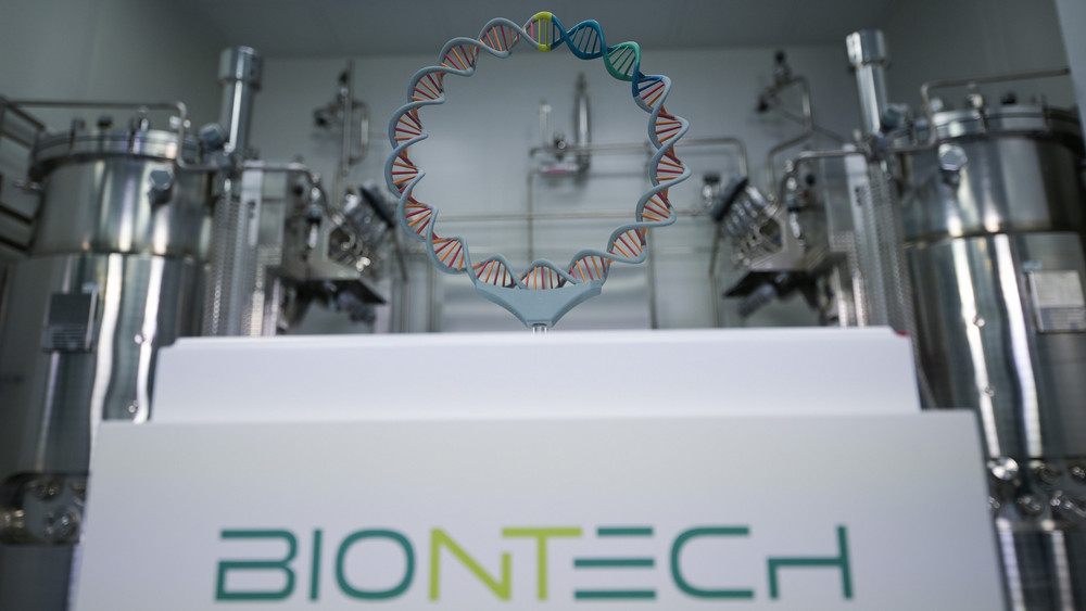 Während der Corona-Pandemie hatte Biontech eine Impfproduktion in Marburg aufgebaut. Jetzt gibt es Überkapazitäten.