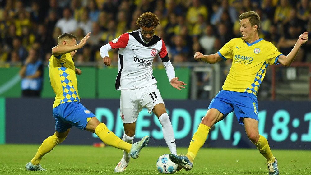 Hugo Ekitiké war mit zwei Toren und einer Torvorlage der Matchwinner des Spiels.