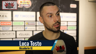 Das sagen die Trainer und Luca Tosto zum Sieg der Düsseldorfer EG gegen Kaufbeuren
