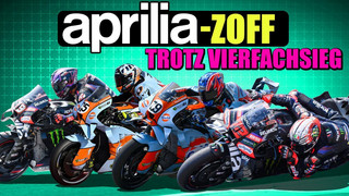Aprilia-Kater trotz MotoGP-Triumph: Härtere Regeln geplant
